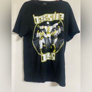 Beastie Boys Black Graphic T-Shirt. Size Medium.